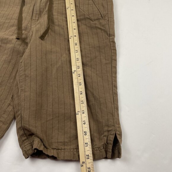 Eddie Bauer Linen Blend Bermuda Shorts Women’s 6 Tall Walking Hiking Casual - Picture 3 of 7